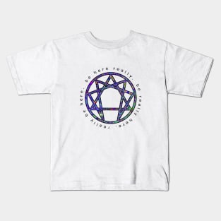 Enneagram - Be Here Really Kids T-Shirt